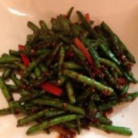 59. Szechuan String Bean · Spicy.