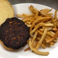 Black Bean Burger · Add cheese for an additional charge.