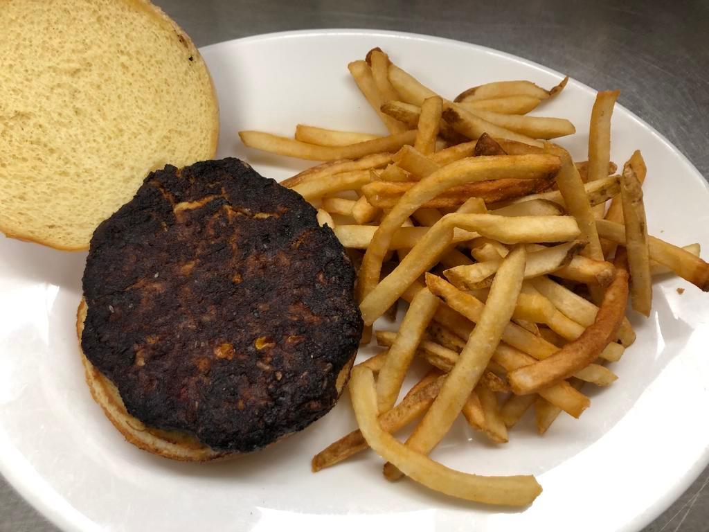 Black Bean Burger · Add cheese for an additional charge.
