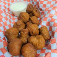 Fried Mushrooms · Deep-fried and served with ranch.