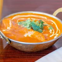 Paneer Tikka Masala · Fresh homemade cottage cheese cooked in a rich creamy tomato sauce with exotic Indian spices...