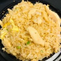 Japanese Fried Rice · Egg, butter and onions. 