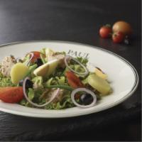 Tuna Nicoise Salad · Tuna salad mixed with PAUL vinaigrette, tomato, cucumber black olives, green beans, red onio...