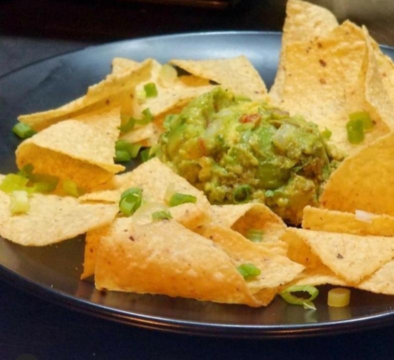 Guacamole and Chips · fresh guacamole served with Late July organic corn tortilla chips
