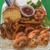 45. Calamari and Shrimp Kebab  · 