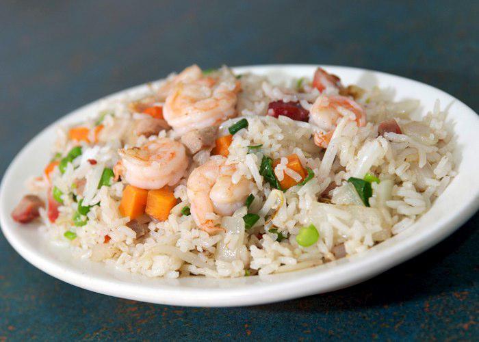 46. Young Chow Fried Rice · Stir-fried rice.