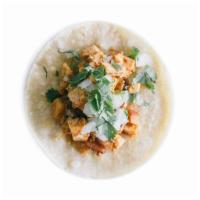 Chicken Taco · Topped with diced onion and cilantro. Choice of corn or flour tortilla.