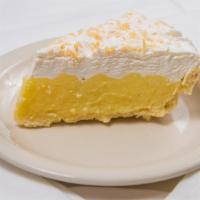 Slice of Pie · Chocolate , coconut cream orm pie lemon meringue.