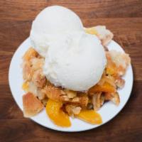 Cobbler of the day(No cobbler on sundays) · varies from day to day please call ahead to ask what we have; Flavors are, Cherry, Peach, Bl...