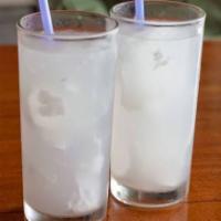 Coconut Juice · (PLASTIC STRAWS UPON REQUEST BY NYC LAW)
Young coconut water.