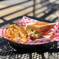 Patty Melt · Sauteed onions and melted cheese. Served on Texas toast.