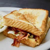 BLT Sandwich · Bacon, lettuce, tomato, and mayo on wheat bread or texas toast.