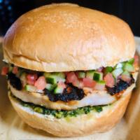 ROCKFISH, Wild Fish Burger · 1/4 lb. of wood-grilled wild-caught sustainable Rockfish sourced primarily from U.S. Fisheri...