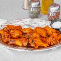 Jumbo Wings · Jumbo wings! Served with a choice of flavor.