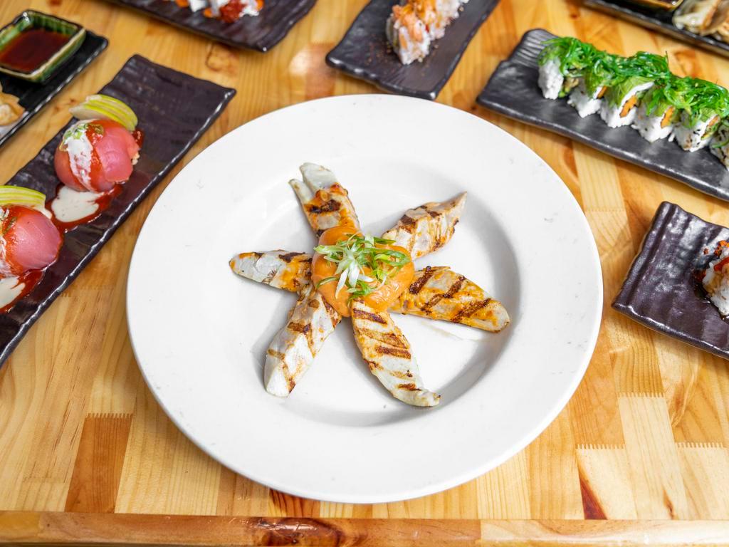 BBQ Albacore (3 pc) · Grilled and bbq cream sauce