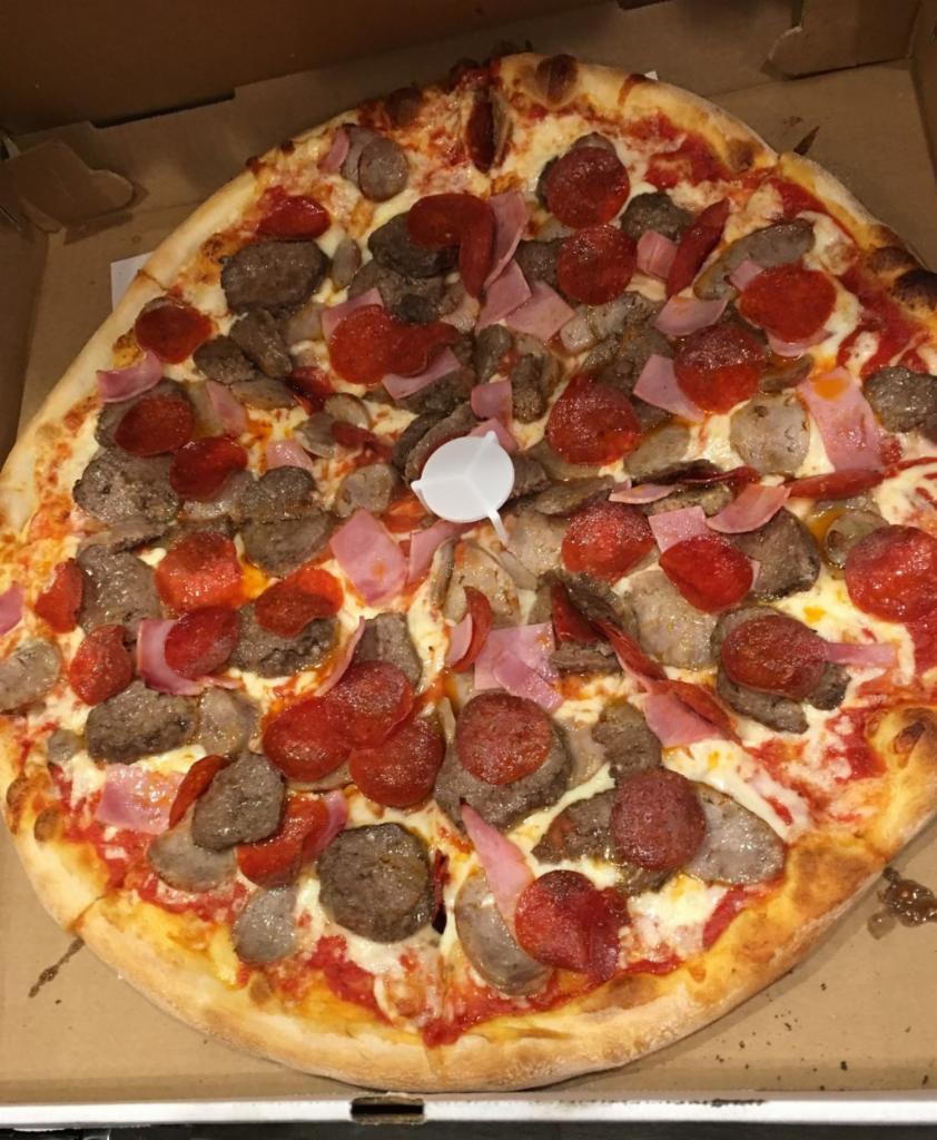 Choose Any 4 Toppings Pizza · 