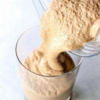 PB Hemp Protein Repair · Grass-fed collagen protein, organic peanut butter, banana, hemp seeds & honey, blended with ...