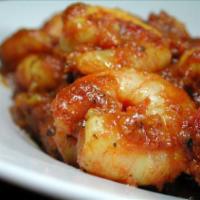 Shrimp Vindaloo · South Indian favorite. Shrimp with potatoes in a spiced and tangy sauce.