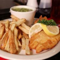 9. Filete de Pescado Frito · Deep fried fish. Served with rice, fries and house salad.