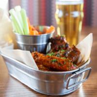Wings · Choice of Buffalo - Mild or Hot, Ginger Chili