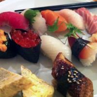 1 Roll DINNER SPECIAL · 10 pieces sushi and appetizer. If you would you like multiples of a certain type of sushi pl...