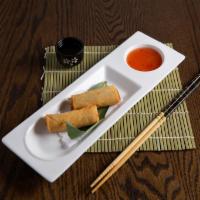 Haru Maki · Japanese type vegetable spring rolls.