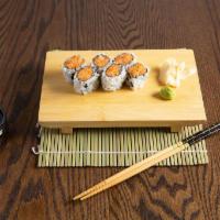 Spicy Salmon Roll · Spicy Salmon with crunch inside