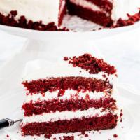Red Velvet Cake · Yummy! red velvet sponge cake with cream cheese frosting