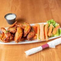 Classic Wings · All of our wings are served with celery, carrots, and ranch or bleu cheese dressing.