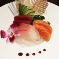 2. Sashimi Appetizer · 7 pieces of sashimi.