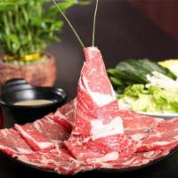 Rib Eye Beef (Prime Grade) ·  A cut of meat including the rib. 