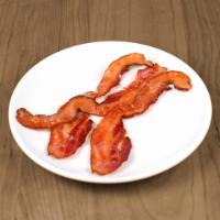 Thick-Cut Bacon · three slices of our signature thick-cut bacon