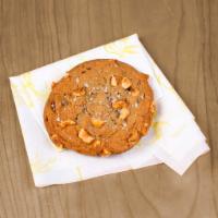 Chocolate Hazelnut and Sea Salt Cookie · chocolate hazelnut & sea salt cookie