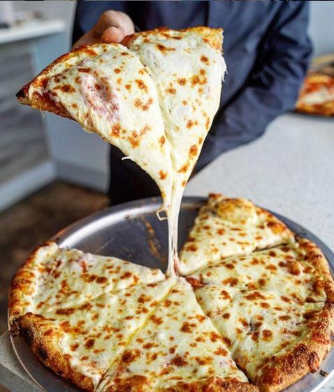 1. Cheese Pizza · Extra toppings available for an additional charge.