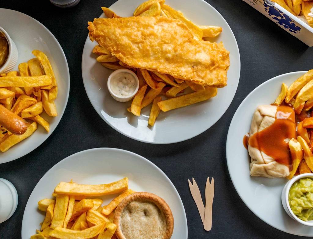 Haddock Dinner · Served with french fries, coleslaw, tartar sauce, and fresh lemon.