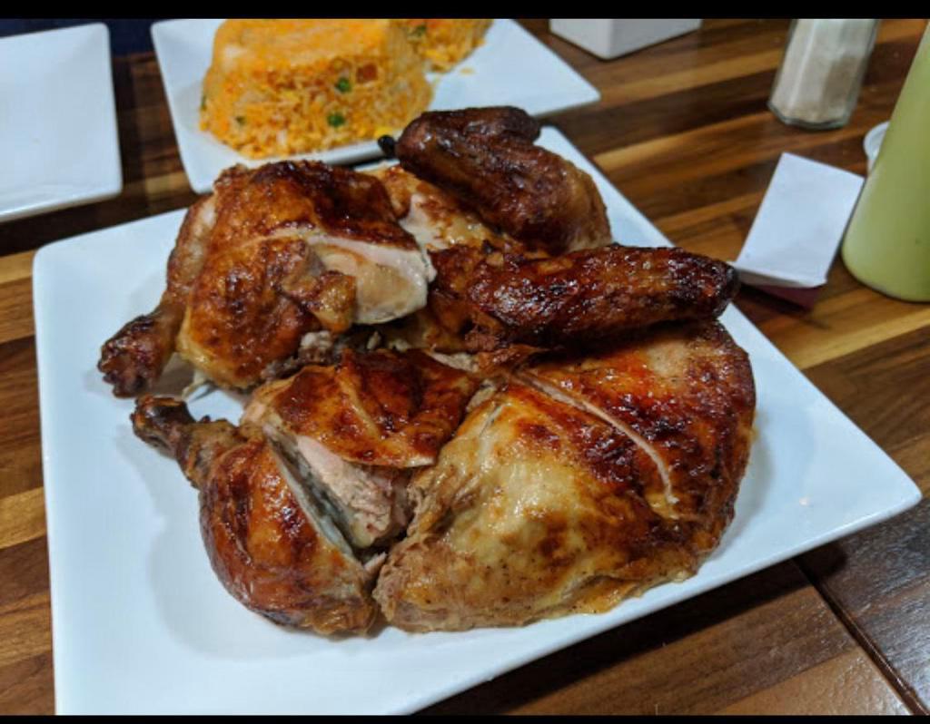 Family Style Whole Chicken · Whole rotisserie chicken served with any 3 sides. Peruvian rotisserie chicken.
* Steroid and hormone free chicken.