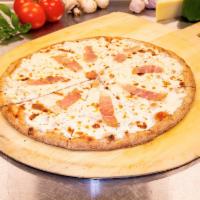 Bianca Pizza · The unique Bianca is an all-white cheese lovers favorite with sliced mozzarella, fresh ricot...