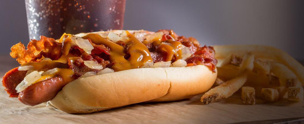 Hot Dog · Start with a Sabrett's® all-beef frankfurter and top it your way! Go ahead and try to think up an order we haven't heard yet. We double-dog dare you.