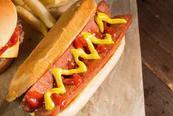 Kids' Hot Dog · Includes kid's fry and kid's drink.