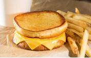 Kid's Grilled Cheese · Includes kid's fry and kid's drink.