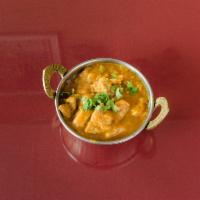  Chicken Curry · Chicken pieces simmered in a smooth, velvety ginger, garlic, onion, and tomato. Gravy based ...