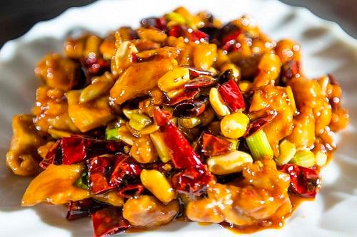Kung Pao · Hot and spicy.