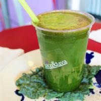 Green Machine Juice · Refreshing juice made with celery, carrot, apple, kale, ginger, and lemon. Vegan and gluten-...