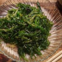 Seaweed Salad · Marinated fresh seaweed salad.