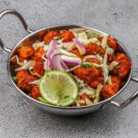 Paneer 65 · Paneer marinated with ginger, garlic and fried.