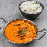 Chicken Tikka Masala Chef's Special · Boneless grilled chicken cooked with tomato, cream and special spices.
