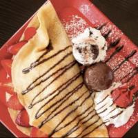 Crepes with Gelato · 