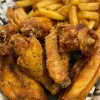 Factory Wings · Our Factory Wings are fried to perfection