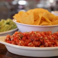 Chips and Salsa · House made chips and pico de gallo