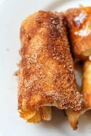 Chscake Berry Chimi (2) · Flour tortilla filled with sweetened cream cheese and berry filling deep fried golden brown